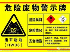 危废入门知识总结,一次性了解决危废！（基础25条 专业34条）