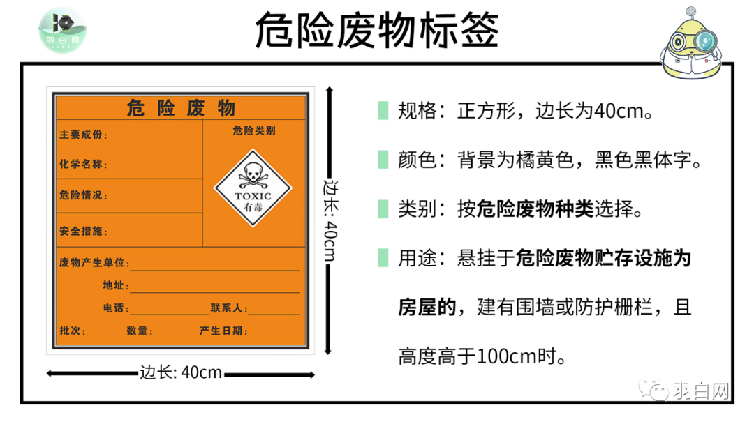 企业危废贮存、标识填写、运输干货汇总，建议收藏