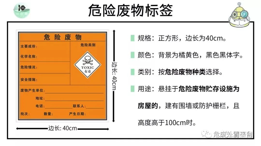 一张小小的危废标签，导致38家企业被罚400余万元!环保标签标识应怎么贴？别再因为小小标识交罚款啦