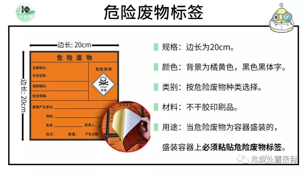 一张小小的危废标签，导致38家企业被罚400余万元!环保标签标识应怎么贴？别再因为小小标识交罚款啦