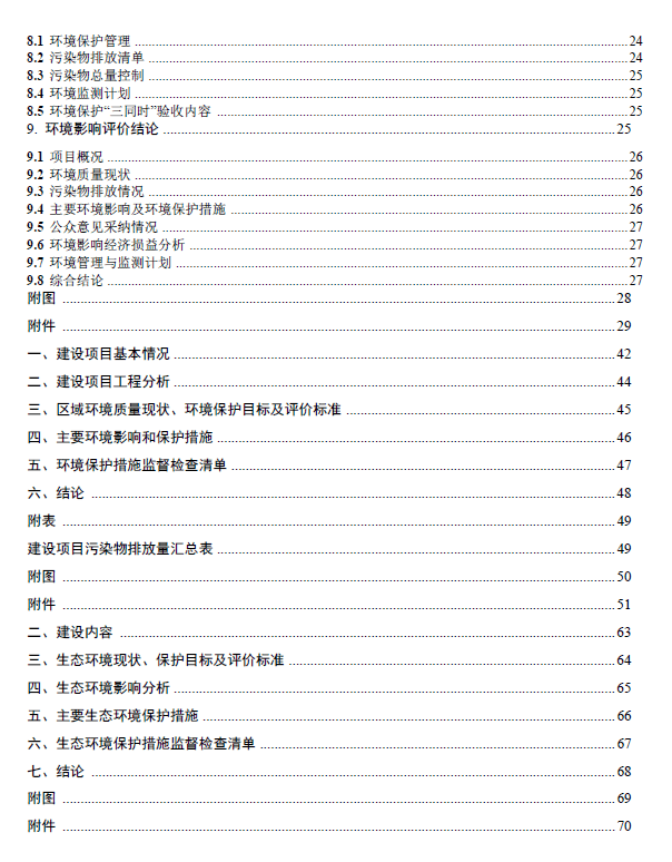 环评章节字体字号都已明确！《环评编制指引（试行）》印发实施