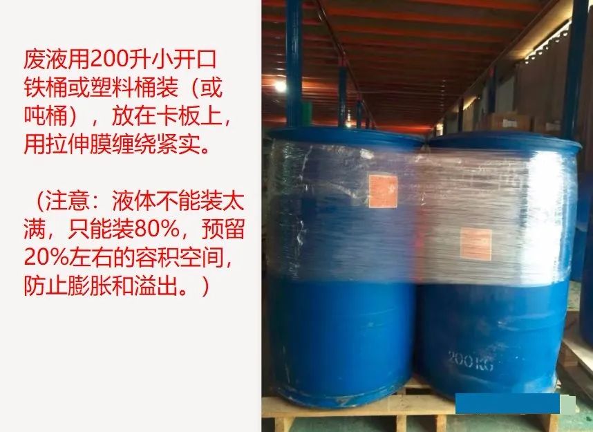 罚24万元：规范的危废收运前的打包方法和危废贮存设施规范原则！